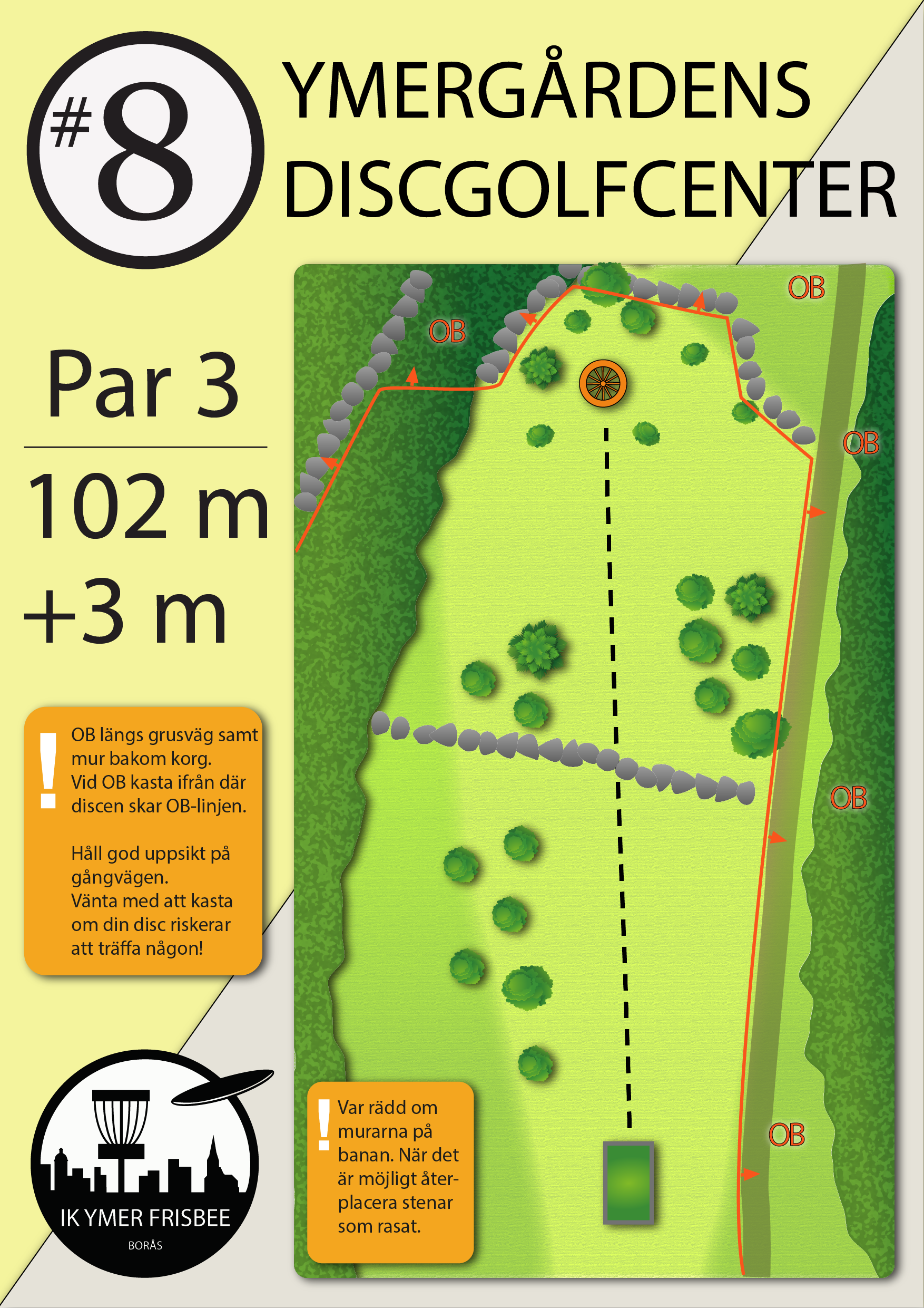 Hole 8 Gold + Silver